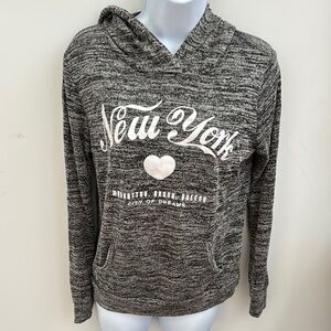 Forever 21 Gray New York Hoodie